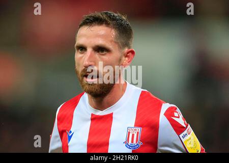 Joe Allen n.4 di Stoke City Foto Stock