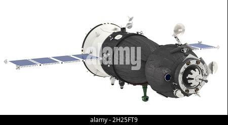 Astronave isolati su sfondo bianco Foto Stock