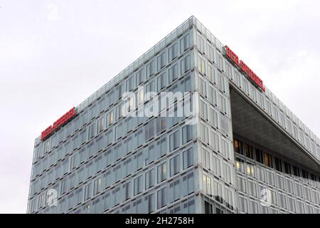 Gebäude der Wochenzeitung 'der Spiegel' ad Amburgo, Germania, Europa - costruzione della rivista settimanale 'Spiegel' ad Amburgo, Germania, europa Foto Stock