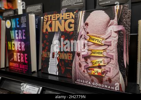 Negozio AmazonBooks su West 34th Street, NYC, USA Foto Stock