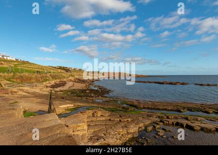 Cellardyke è un piccolo villaggio che si trova sul Neuk orientale di Fife di Scozia, Regno Unito Foto Stock