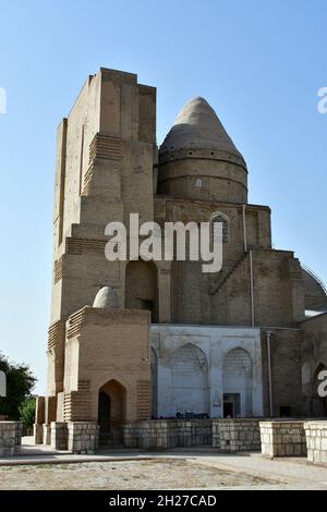 Jahongir Mausoleo, complesso Hazrati Imam, Shahrisabz, Regione Qashqadaryo, Uzbekistan, Asia centrale Foto Stock