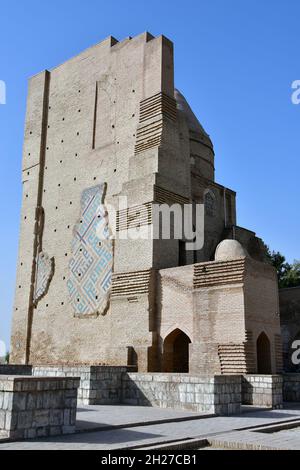 Jahongir Mausoleo, complesso Hazrati Imam, Shahrisabz, Regione Qashqadaryo, Uzbekistan, Asia centrale Foto Stock