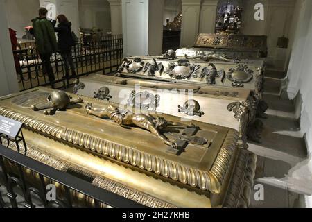 Kapuzinergruft Kaisergruft, Wien, Österreich, Europa - la Cripta dei Cappuccini a Vienna, Austria, Europa Foto Stock