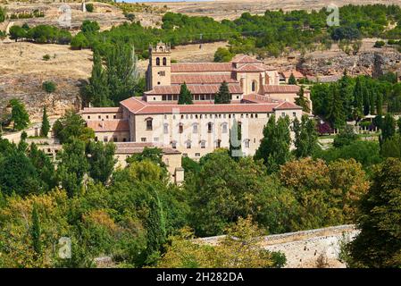 Monastero di Santa Cruz la Real. Segovia, Spagna. Foto Stock