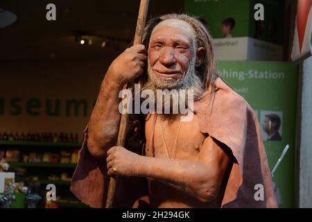 Museo di Neanderthal ist ein Museum im Neandertal bei Mettmann, Deutschland, Europa - il Museo di Neanderthal è un museo situato nel Neandertal, nei pressi di Mett Foto Stock