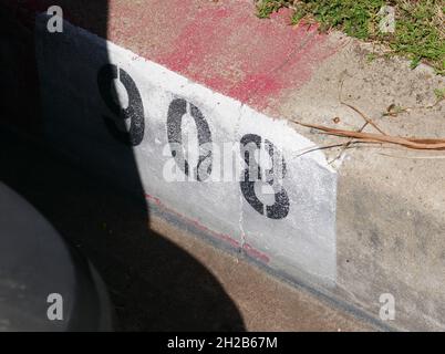 Beverly Hills, California, USA 9 settembre 2021 una visione generale dell'atmosfera del Pan di carne dello zenzero ex casa/casa a 908 N. Beverly Drive il 9 settembre 2021 a Beverly Hills, California, Stati Uniti. Foto di Barry King/Alamy Stock Foto Foto Stock