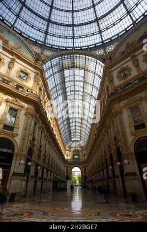 Europa, Italia, Lombardia, Milano, Galleria Vittorio Emanuele II, Foto Stock