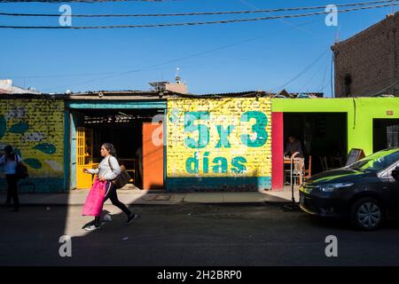 Perù, Ica, vita quotidiana Foto Stock