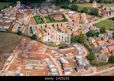 Immagine aerea di Edwalton a Nottingham Nottinghamshire Inghilterra UK Foto Stock