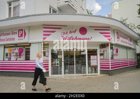 Lehmann Getränke, Uhlandstraße, Wilmersdorf, Charlottenburg-Wilmersdorf, Berlino, Germania Foto Stock