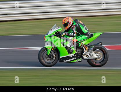 Bennetts British Superbike, 14, Lee Jackson, FS-3 Racing, Kawasaki, Foto Stock