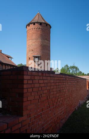 Torre del Castello di Turaida - Sigulda, Lettonia Foto Stock