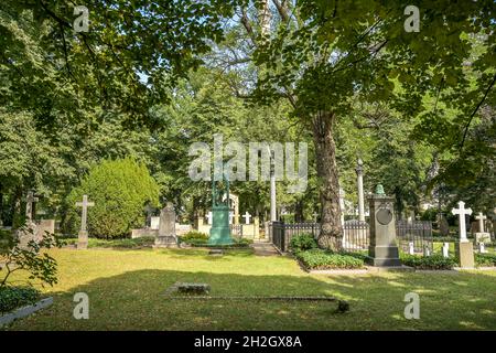 Invalidenfriedhof, Scharnhorststraße, Mitte, Berlino, Germania Foto Stock