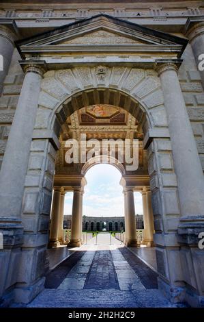 Europa, Italia, Lombardia, Palazzo te costruito nel 1525 a Mantova, Foto Stock