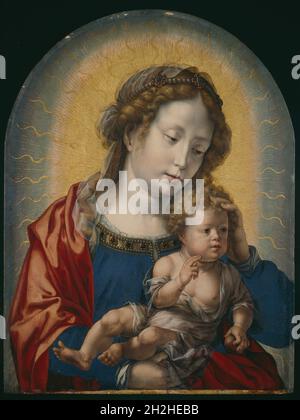 Vergine e Bambino, c.. 1520. Foto Stock