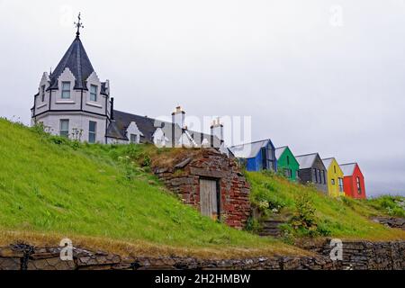 L'hotel Inn at John o'Groats sulla North Coast 500 percorso turistico in Scozia settentrionale, Regno Unito - 18 luglio 2021 Foto Stock