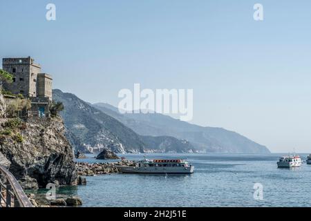 Monterosso al Mare è un comune della provincia di la Spezia, facente parte della regione Liguria. È uno dei cinque villaggi i Foto Stock