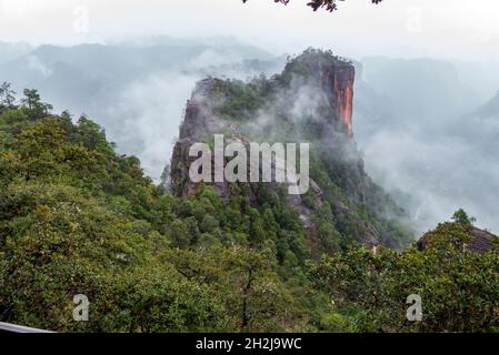 Migliaia di Turtle Mountain, Lijiang, Yunnan, Cina Foto Stock