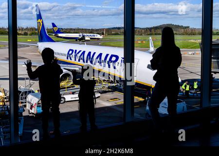 Aeroporto di Edimburgo, Stock pics Foto Stock