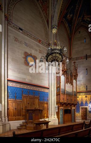 Chapelle des Macchabées o Cappella dei Maccabei, Cattedrale di San Pietro, Ginevra, Svizzera Foto Stock