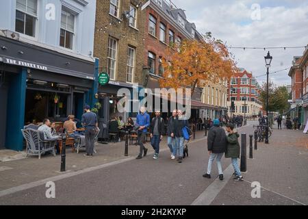 exmouth mercato londra clerkenwell Foto Stock