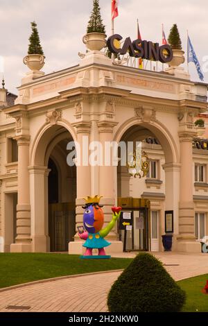 Francia, Savoia, Aix-les-Bains, casinò, Foto Stock