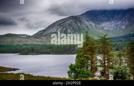Una selezione di immagini scattate nella regione di Connemara della Contea di Galway, paesaggi d'Irlanda e la Wild Atlantic Way. Foto Stock