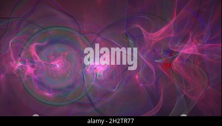 Abstract illustrazione frattale utili come uno sfondo Foto Stock