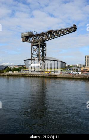 Lo Scottish Event Camus a Glasgow, Scozia, è la sede delle riunioni UNFCCC COP 26 sui cambiamenti climatici ad alto livello nel novembre 2021. Foto Stock