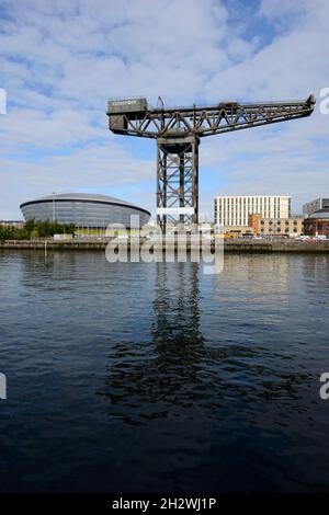 Lo Scottish Event Camus a Glasgow, Scozia, è la sede delle riunioni UNFCCC COP 26 sui cambiamenti climatici ad alto livello nel novembre 2021. Foto Stock