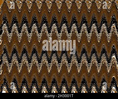 Astratto texture multicolore strano caleidoscopio sfondo, pittura leggera. Neon bagliore. Simmetria e riflessione. Decorazione festiva. Foto Stock