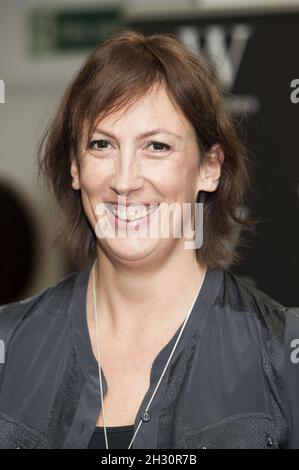 Miranda Hart partecipa a un libro che firma per il suo nuovo libro "il meglio di Miranda" a Waterstones, Picadilly, Londra. Foto Stock