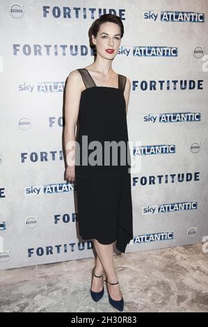 Jessica Raine arriva alla prima Sky Atlantic Fortitude al Grand a Trafalgar Square, 8 Northumberland - Londra Foto Stock