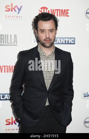 Daniel Mays arriva alla prima di Sky Atlantic's Guerilla UK al Curzon, Bloomsbury, Londra. Data foto: Giovedì 6 aprile 2017. Il credito fotografico dovrebbe essere: Â© David Jensen/EMPICS Entertainment Foto Stock