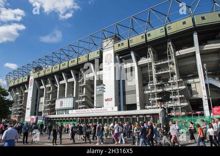 Vista generale del Twickenham Stadium, Twickenham, Londra. Data foto: Sabato 8 luglio 2017. Il credito fotografico dovrebbe essere: © DavidJensen/EMPICS Entertainment Foto Stock