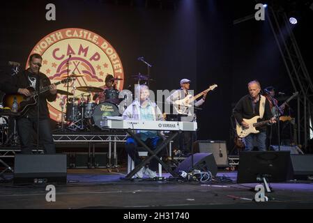 Brian Wilson suona il PET dal vivo al Camp Bestival 2017 Lulworth Castle - Wareham. Data foto: Domenica 30 luglio 2017. Il credito fotografico deve essere: David Jensen/EMPICS Entertainment Foto Stock