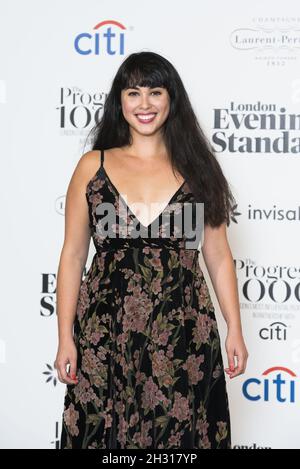 Melissa Hemsley partecipa al Progress annuale 1000 del London Evening Standard, a Londra. Data immagine: Giovedì 19 ottobre 2017. Il credito fotografico dovrebbe essere: David Jensen/EMPICS Entertainment Foto Stock