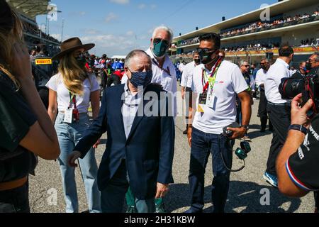 Austin, Texas, Stati Uniti, 24/10/2021, durante la Formula 1 Aramco United States Grand Prix 2021, 17° round del FIA Formula uno World Championship 2021 dal 21 al 24 ottobre 2021 sul circuito delle Americhe, ad Austin, Texas, Stati Uniti d'America - Foto: Florent Gooden/DPPI/LiveMedia Foto Stock