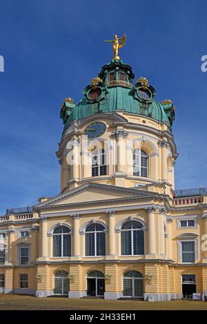 Schloß Charlottenburg, Hauptportal, Berlino, Germania Foto Stock