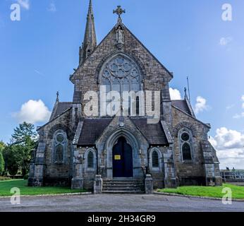Chiesa cattolica romana di St Brigida nel villaggio di Ardagh, contea di Longford, Irlanda. La chiesa fu costruita nel 1880. Foto Stock