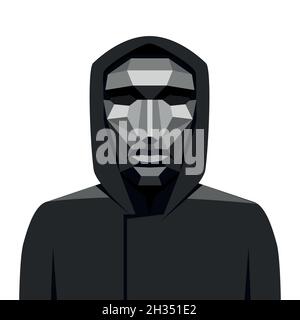 Coreana tv show Squid gioco senza cuciture pattern illustrazione Illustrazione Vettoriale