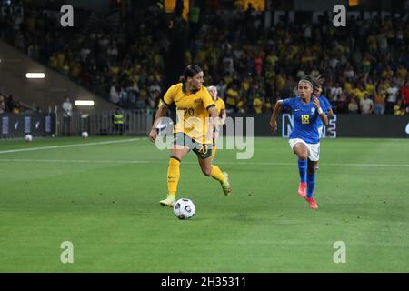 Matildas vs Brasile Foto Stock