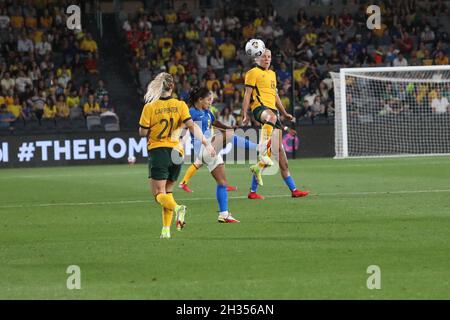 Matildas vs Brasile Foto Stock