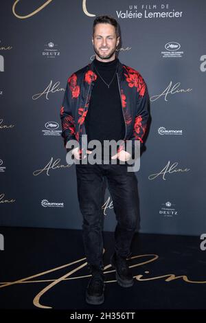 Christian Millette ha partecipato alla prima Aline al Grand Rex Cinema di Parigi, Francia, il 25 ottobre 2021. Foto di Aurore Marechal/ABACAPRESS.COM Foto Stock