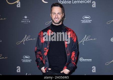 Christian Millette ha partecipato alla prima Aline al Grand Rex Cinema di Parigi, Francia, il 25 ottobre 2021. Foto di Aurore Marechal/ABACAPRESS.COM Foto Stock