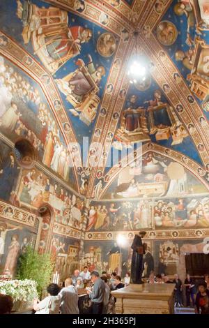 Basilica di San Nicola, Tolentino, Marche, Italia, Europa Foto Stock