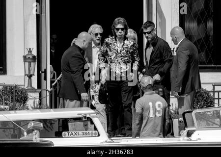 Mick Jagger arriva al Festival di Venezia 07 settembre 2019 Foto Stock