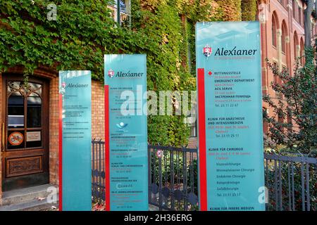 Alexianer St. Hedwig-Krankenhaus, Ospedale di Berlino, Germania Foto Stock