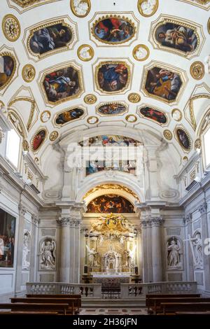 Cattedrale di Santa Maria Assunta, Cappella di SS Sacramento, Spoleto, Umbria, Italia, Europa Foto Stock